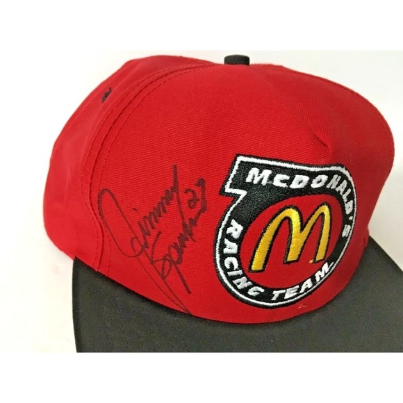 Snapback Jimmy Spencer #27 McDonalds NASCAR Cap - Picture 2 of 4